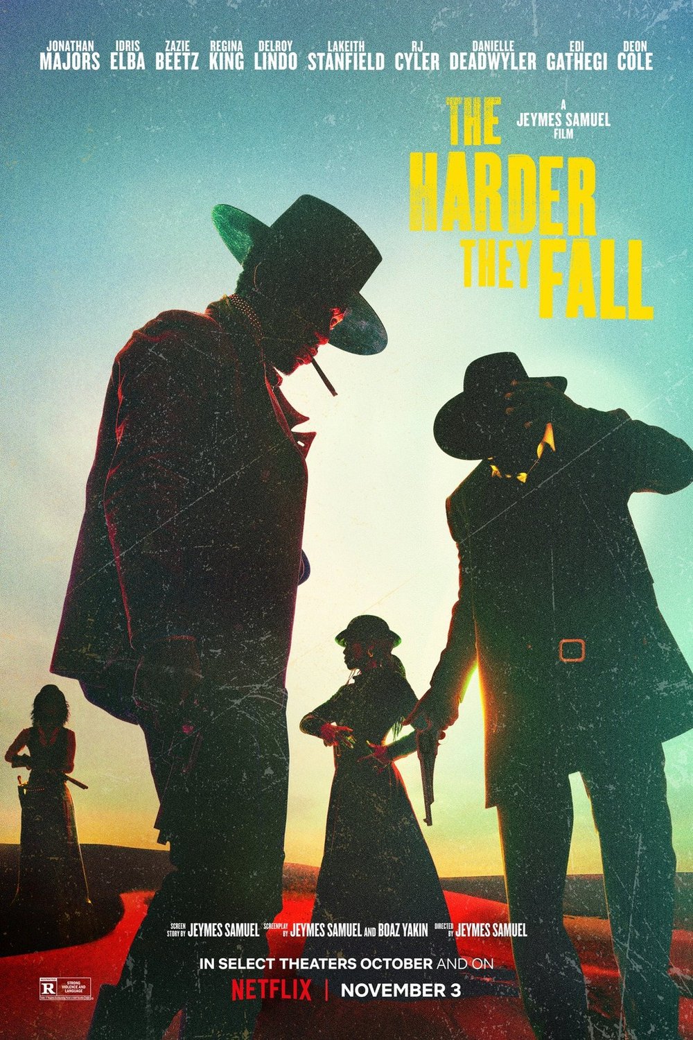 L'affiche du film The Harder They Fall