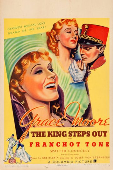Poster of the movie The King Steps Out [1936]