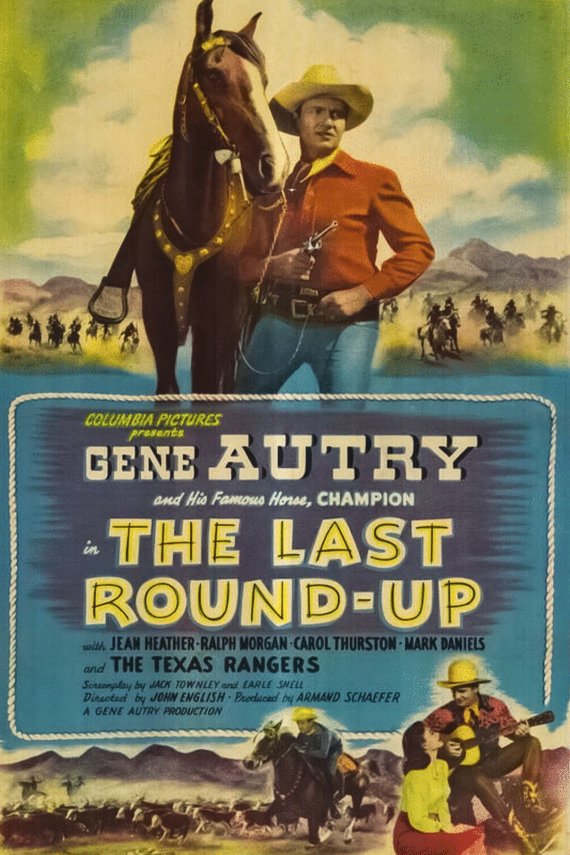 L'affiche du film The Last Round-up
