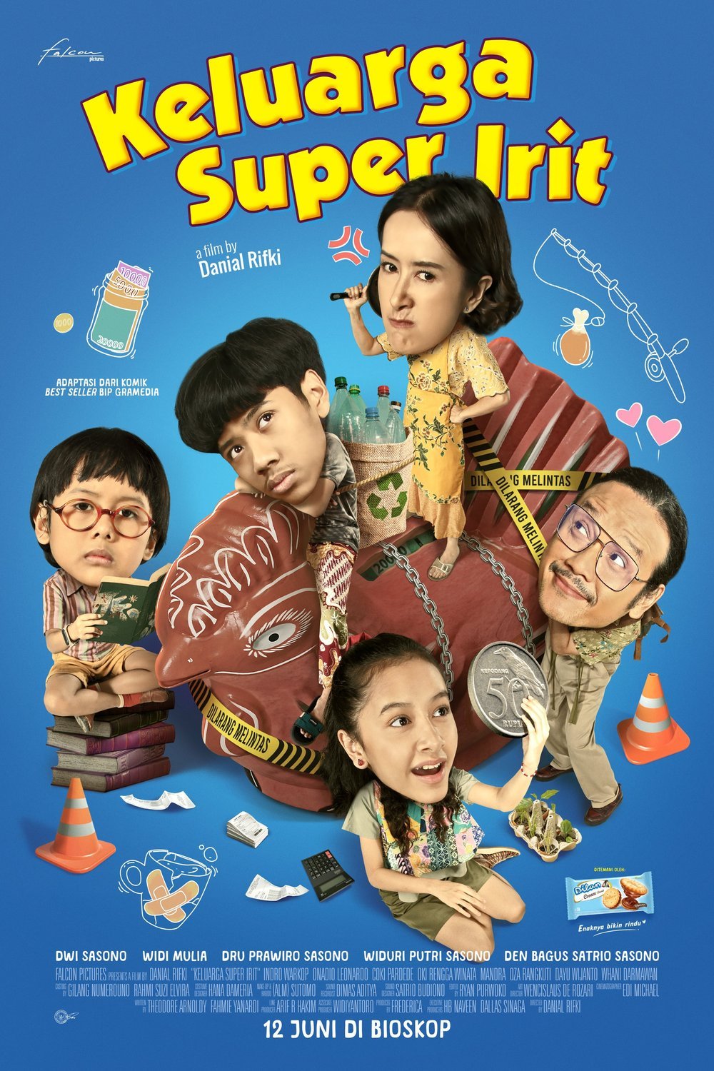 L'affiche du film Keluarga Super Irit [2025]