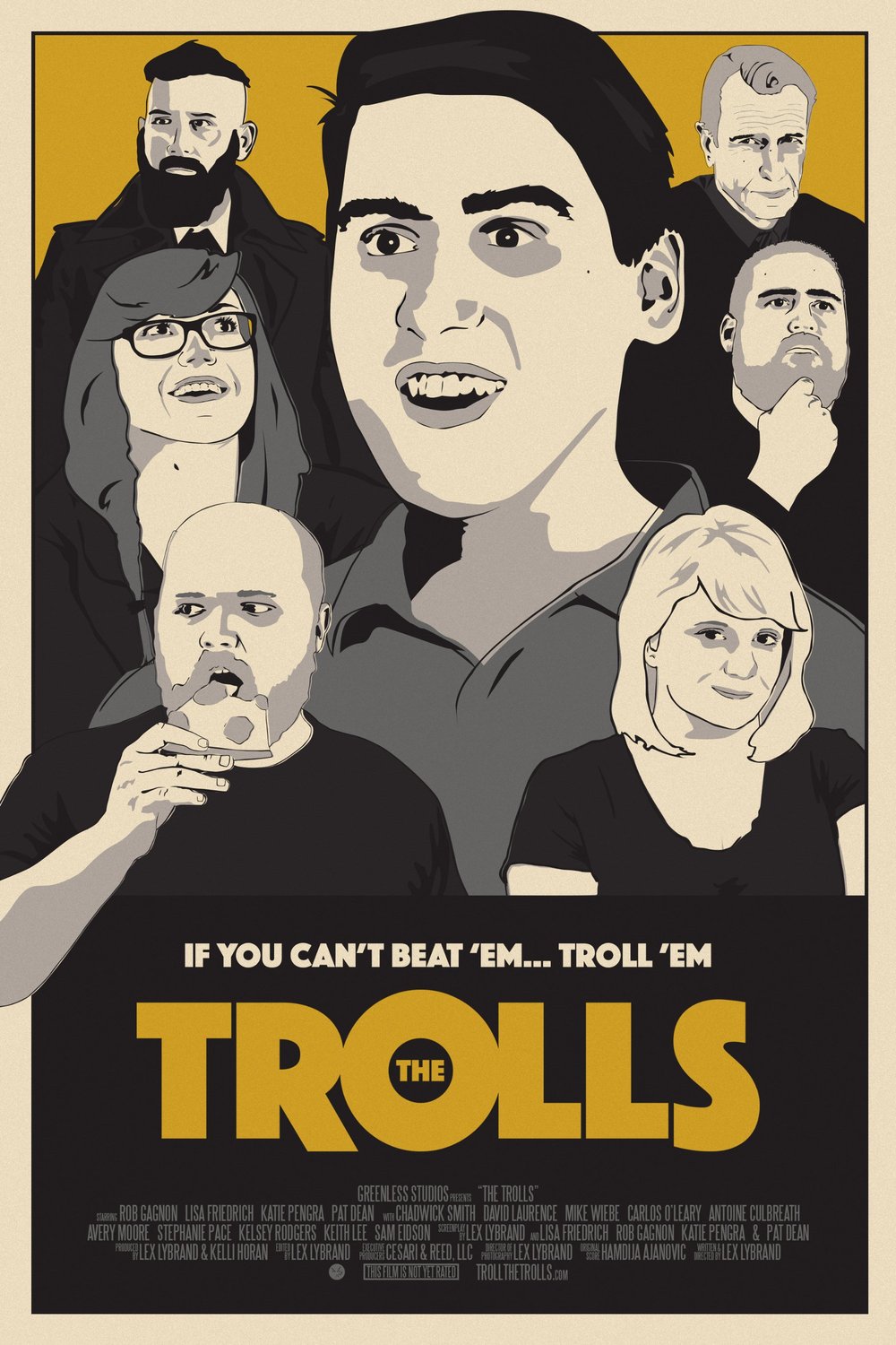 L'affiche du film The Trolls