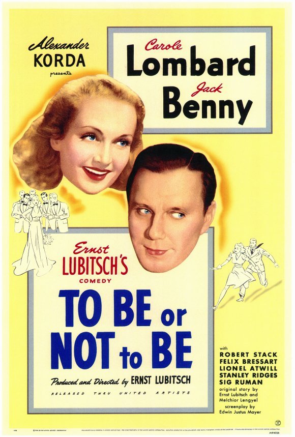 L'affiche du film To Be or Not to Be