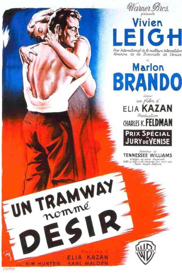 L'affiche du film Un Tramway nommé Désir