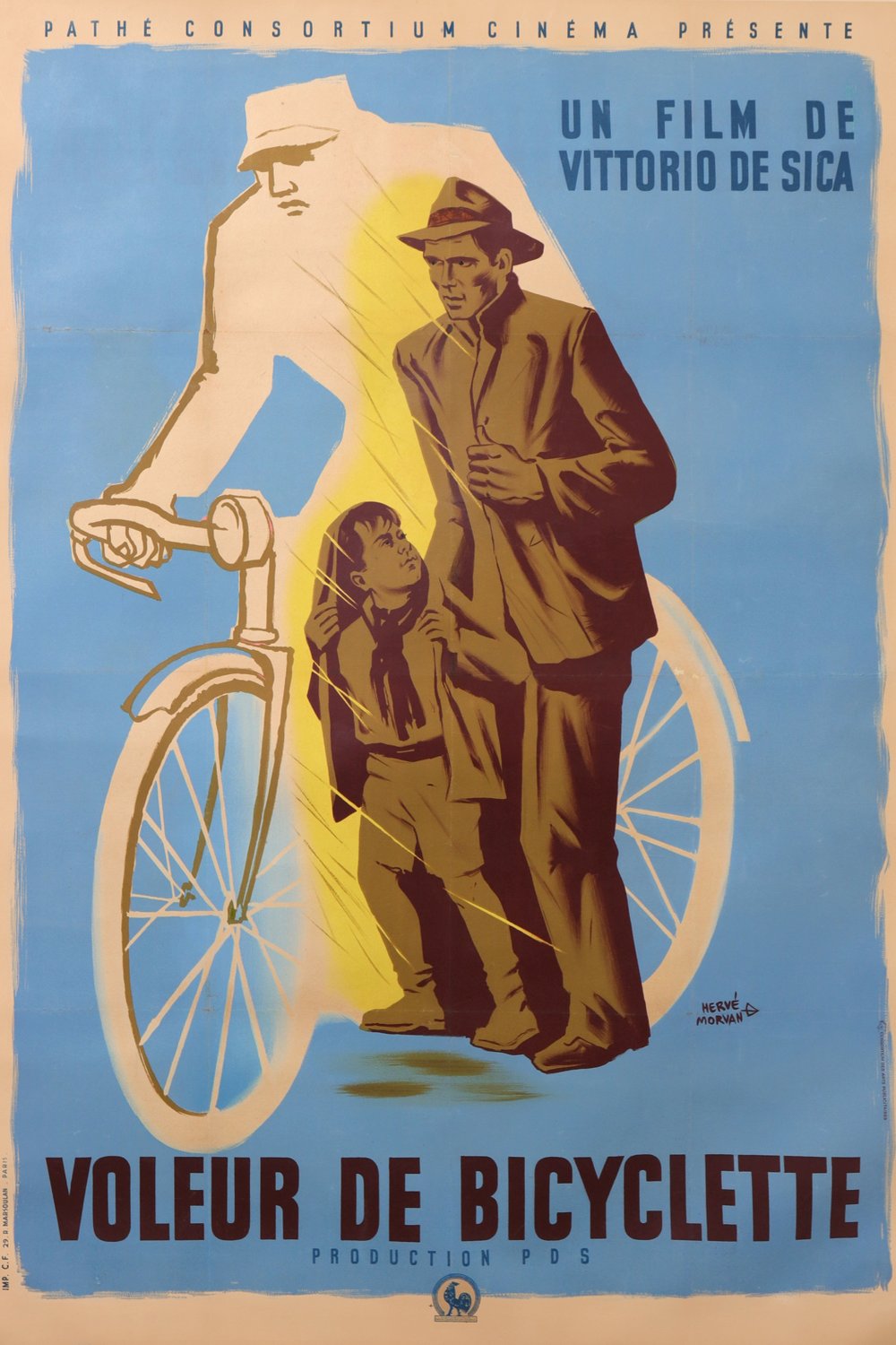 L'affiche du film Voleur de bicyclette