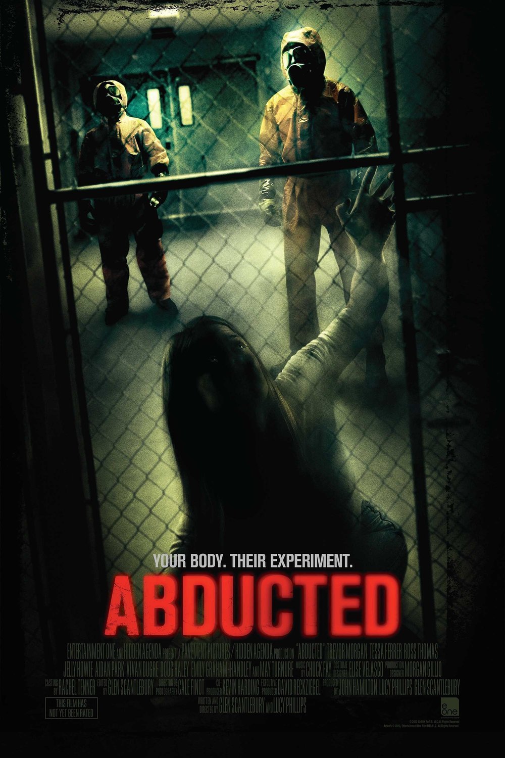 L'affiche du film Abducted
