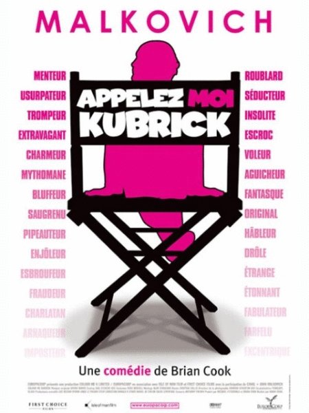 L'affiche du film Appelez-moi Kubrick