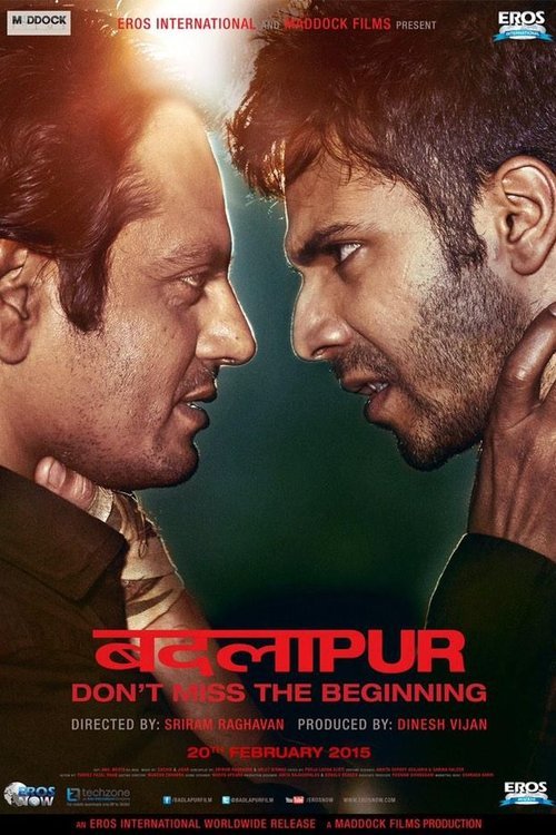 L'affiche originale du film Badlapur en Hindi
