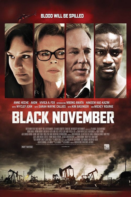 L'affiche du film Black November