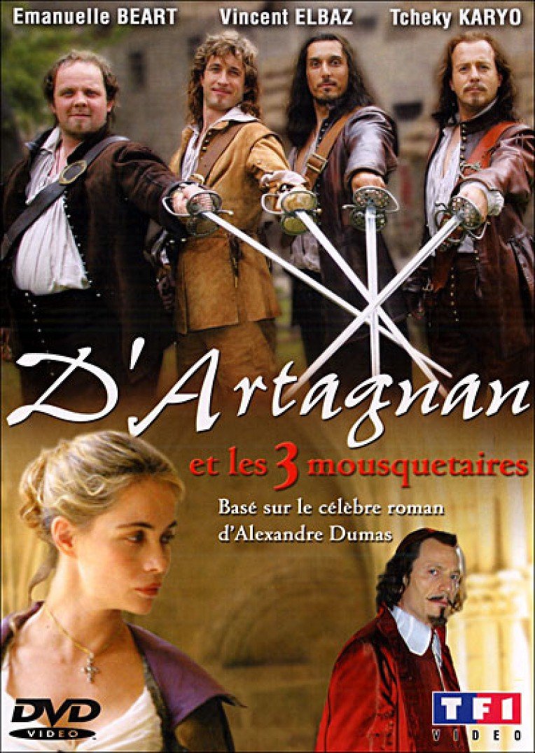 L'affiche du film D'Artagnan et les trois mousquetaires