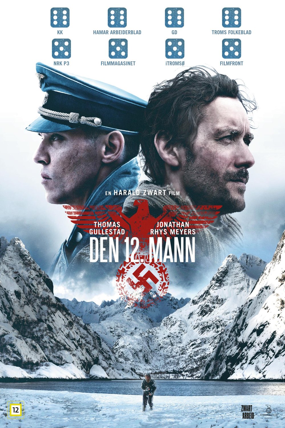 L'affiche originale du film Den 12. mann en norvégien