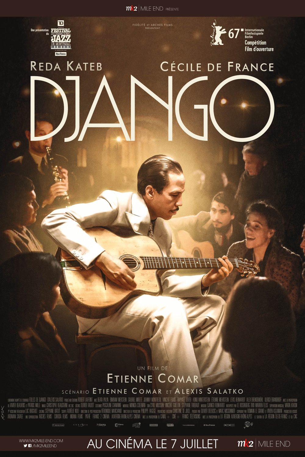 L'affiche du film Django