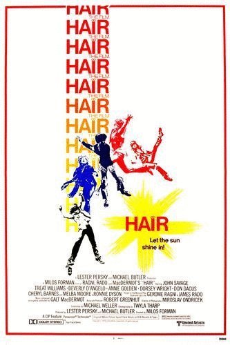 L'affiche du film Hair