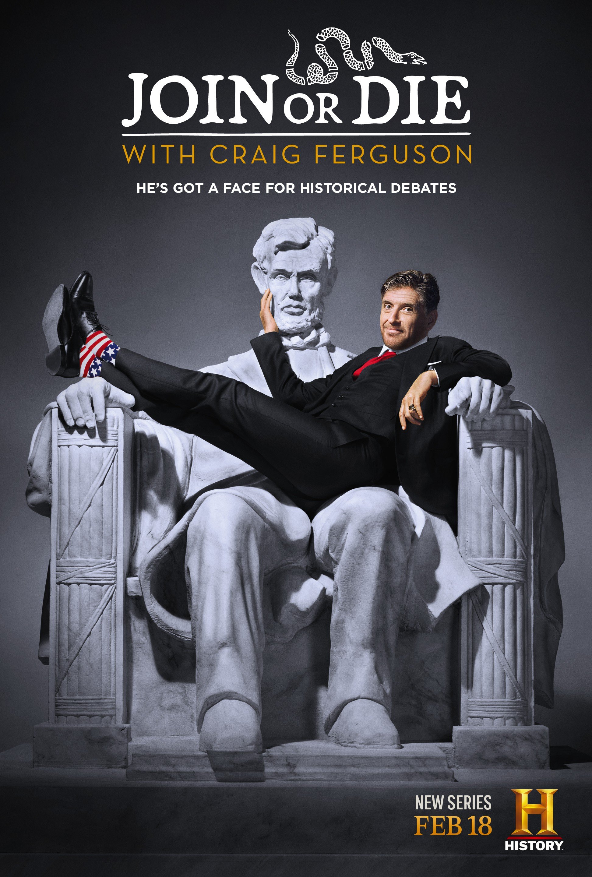 Poster of the movie Join or Die with Craig Ferguson