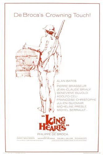 L'affiche du film King of Hearts