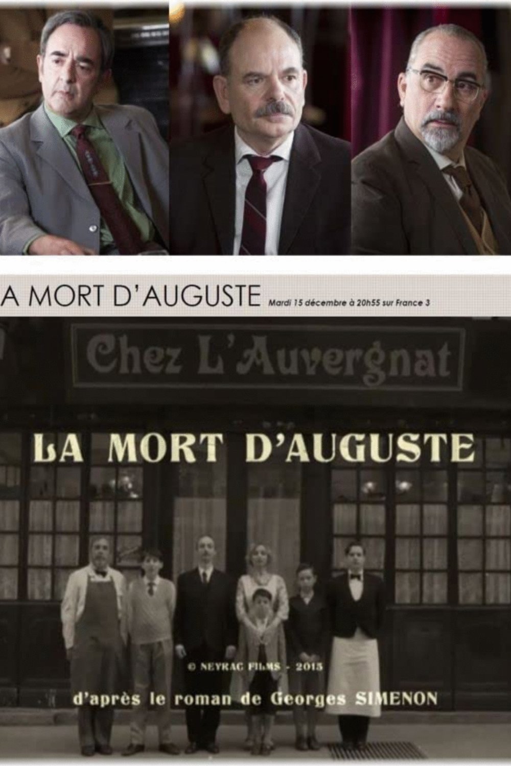 L'affiche du film La Mort d'Auguste