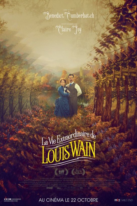 L'affiche du film La vie extraordinaire de Louis Wain