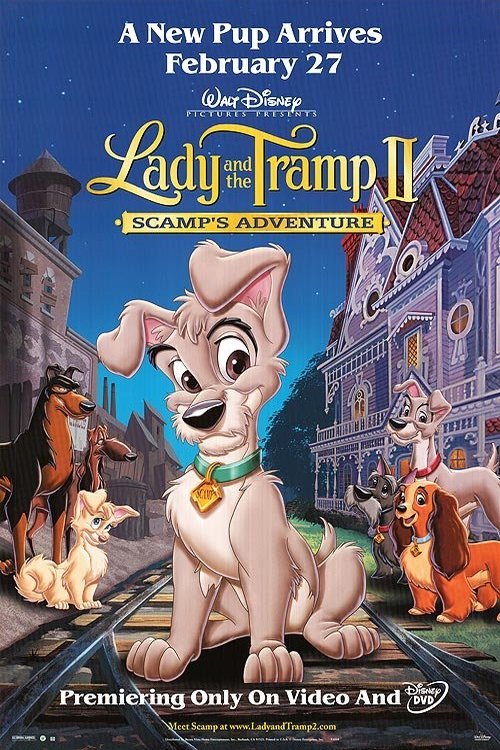 L'affiche du film Lady and the Tramp II: Scamp's Adventure