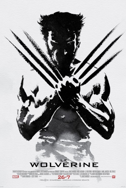 L'affiche du film Le Wolverine v.f.