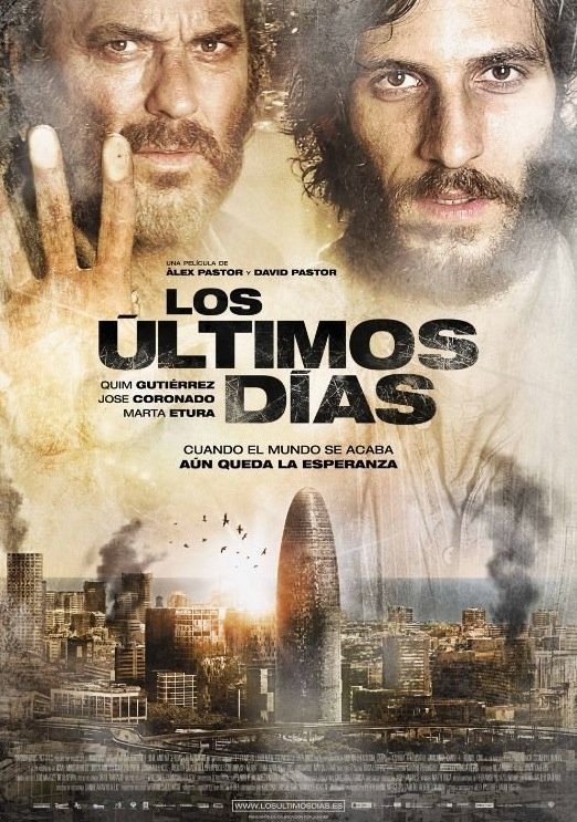 L'affiche originale du film Los últimos días en espagnol