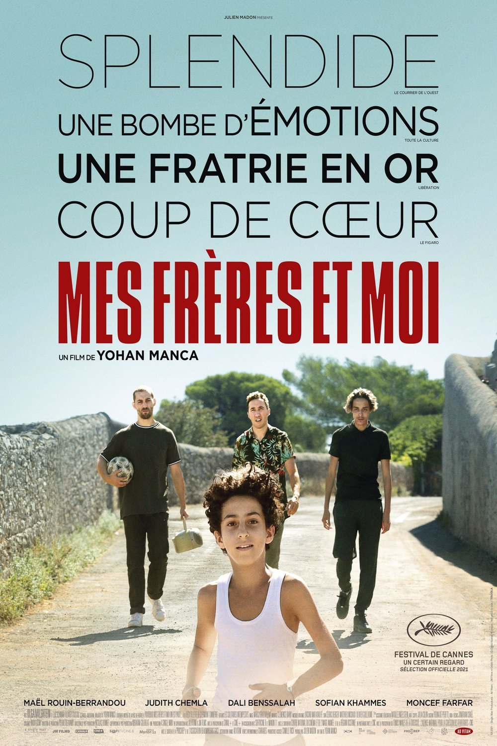 L'affiche du film Mes frères et moi