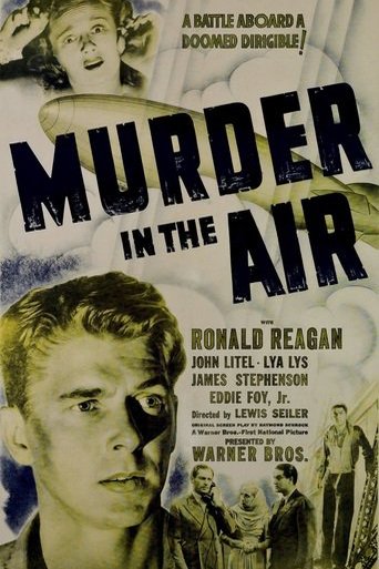 L'affiche du film Murder in the Air