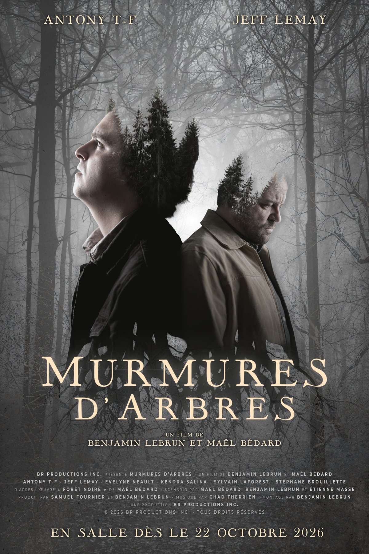 L'affiche du film Murmures d'arbres [2026]