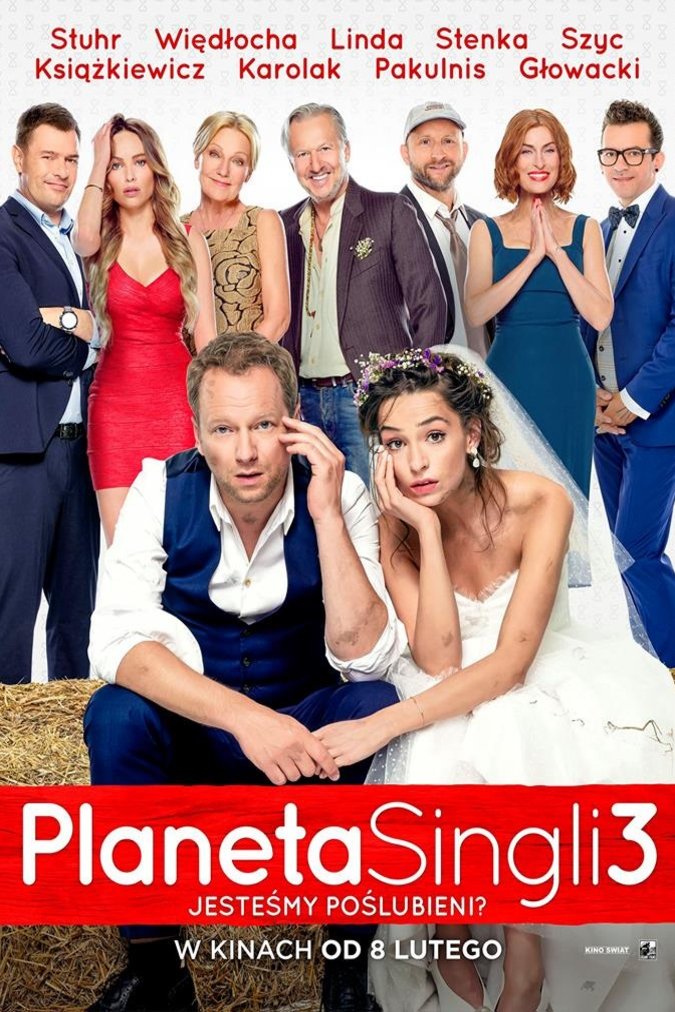 Polish poster of the movie Planeta Singli 3