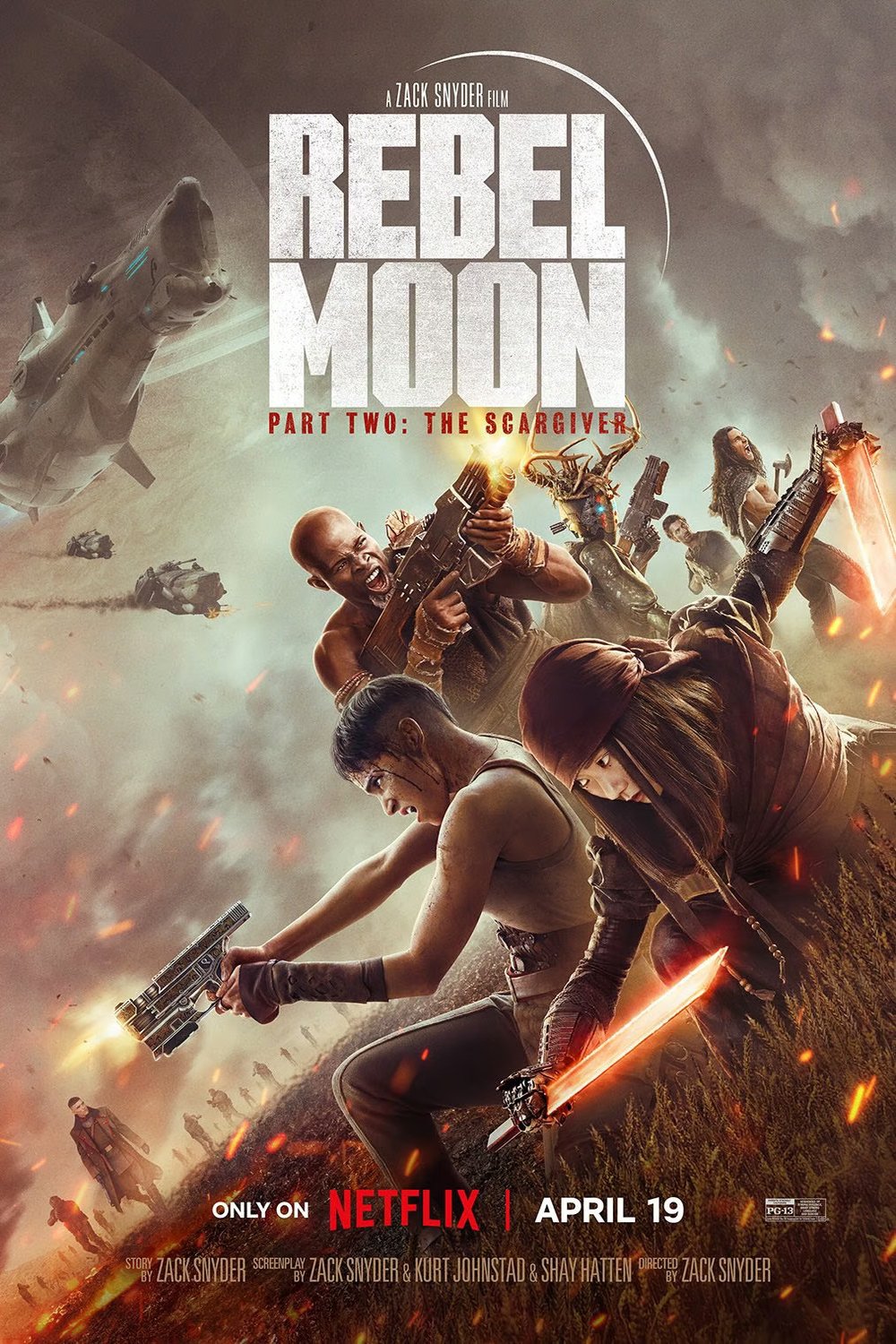 L'affiche du film Rebel Moon: Part Two - The Scargiver