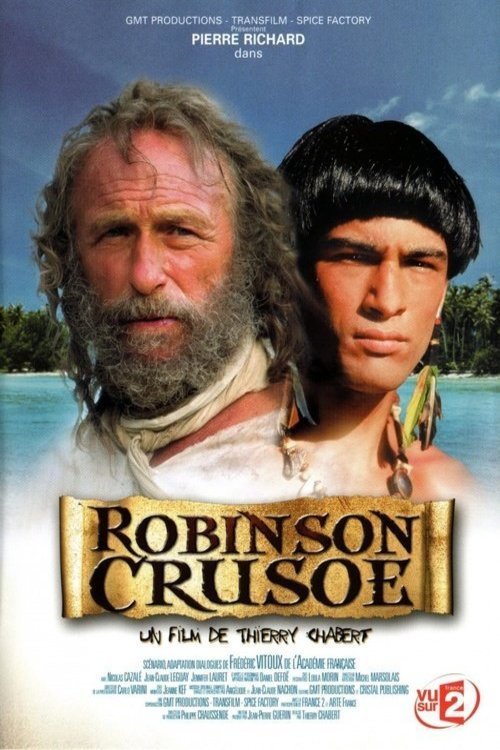 L'affiche du film Robinson Crusoë