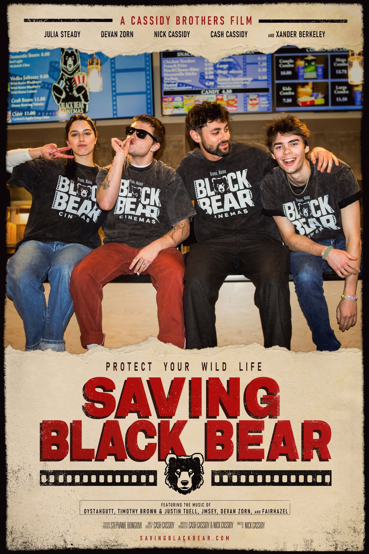 Poster of the movie Saving Black Bear [2026]