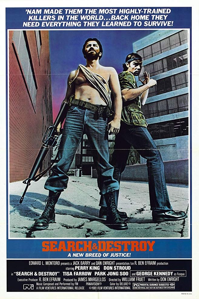 L'affiche du film Search and Destroy