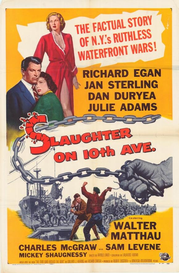 L'affiche du film Slaughter on Tenth Avenue