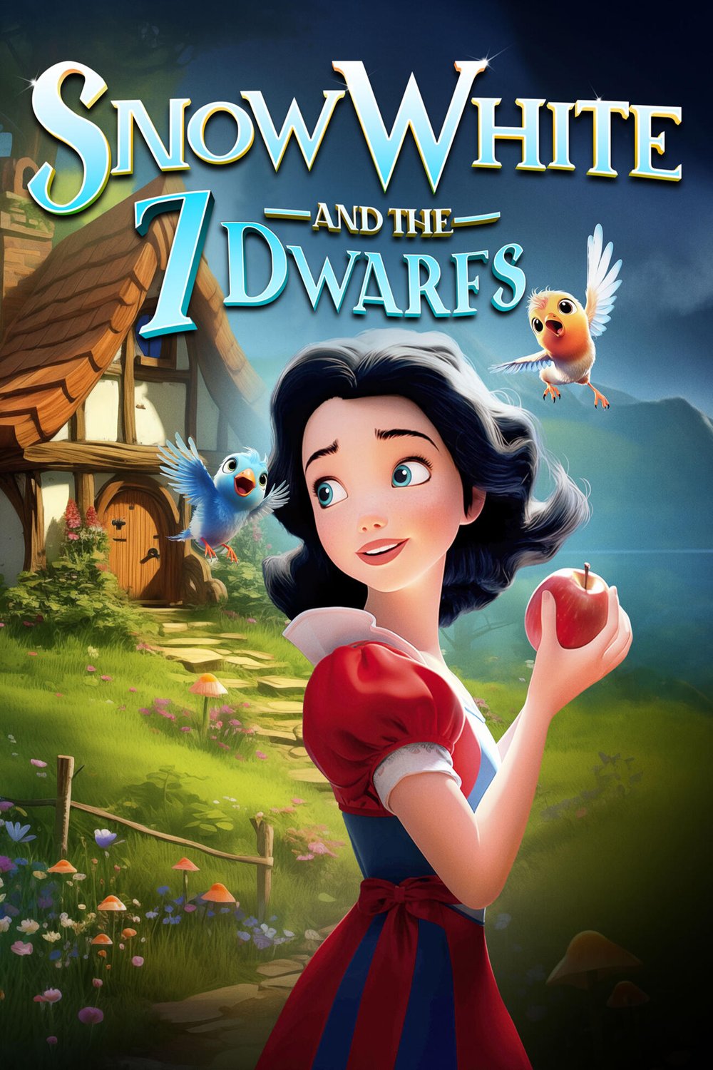 L'affiche du film Snow White and the 7 Dwarfs [2025]