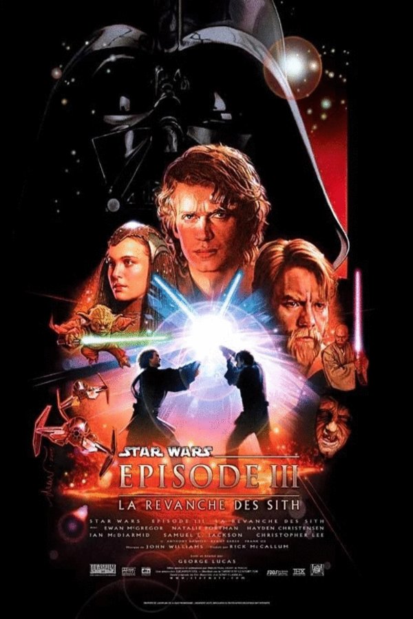 L'affiche du film Star Wars: Épisode III - La Revanche des Sith