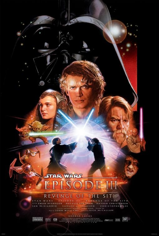 L'affiche du film Star Wars: Épisode III - La Revanche des Sith