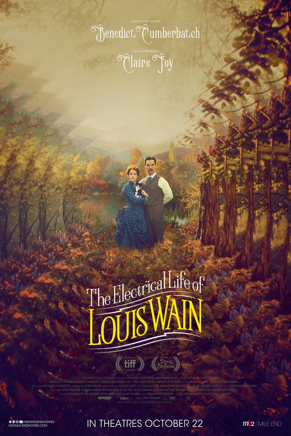 L'affiche du film The Electrical Life of Louis Wain