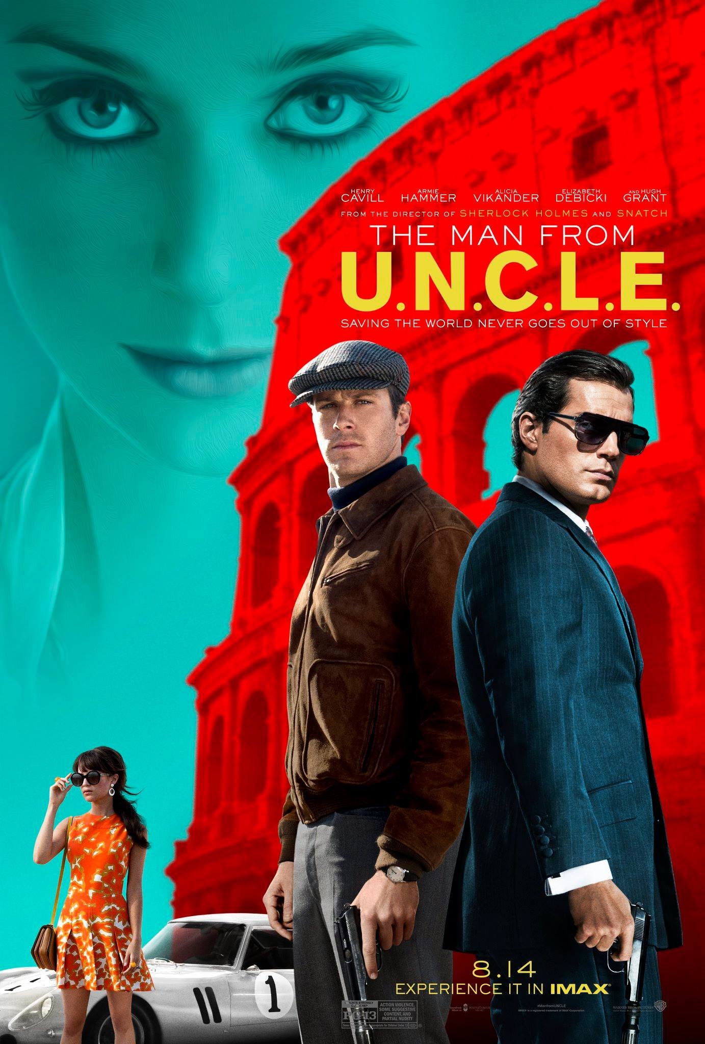 L'affiche du film The Man from U.N.C.L.E.