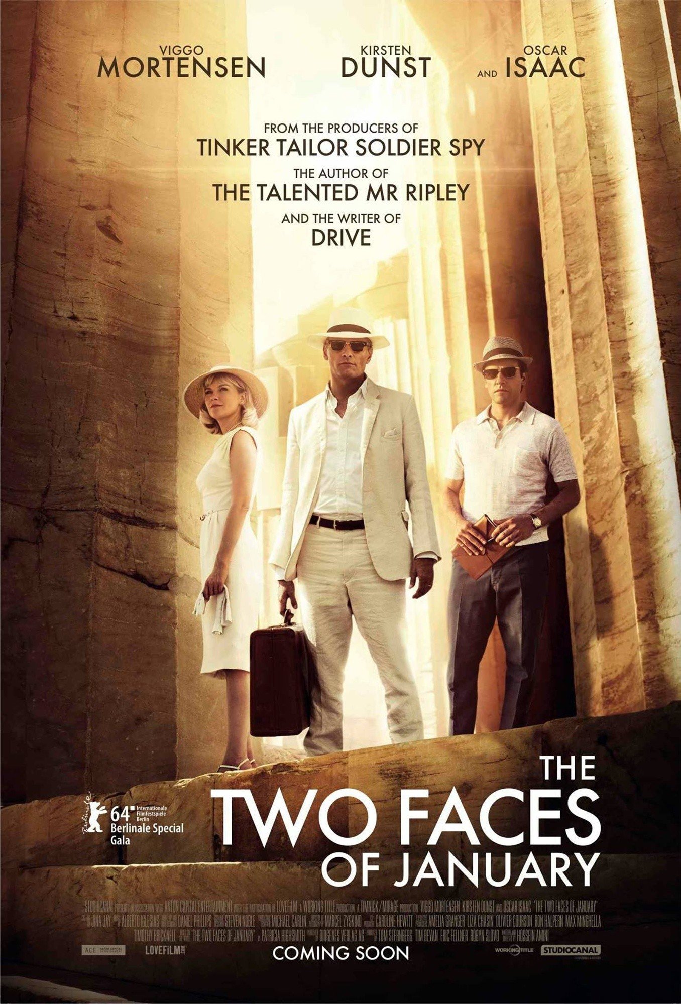 L'affiche du film The Two Faces of January