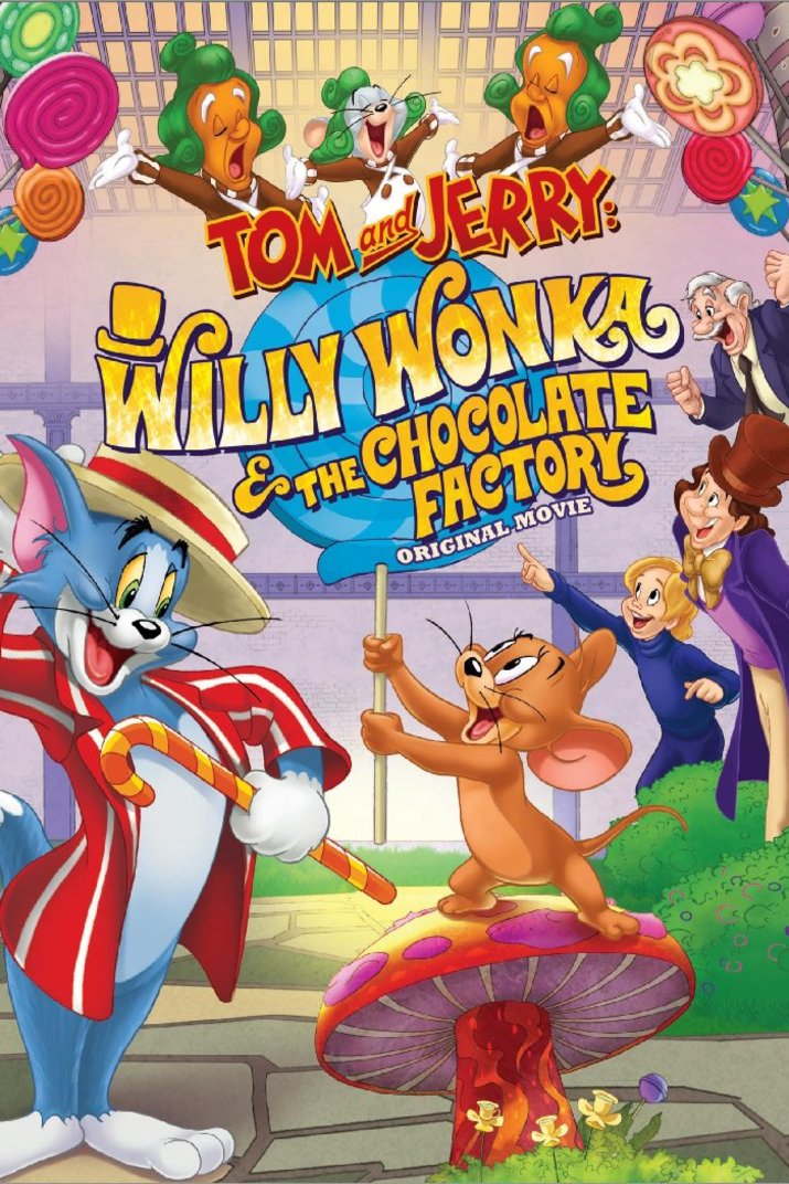 Poster of the movie Tom and Jerry: Willy Wonka and the Chocolate Factory