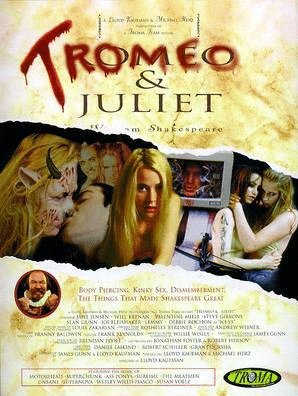 L'affiche du film Tromeo and Juliet