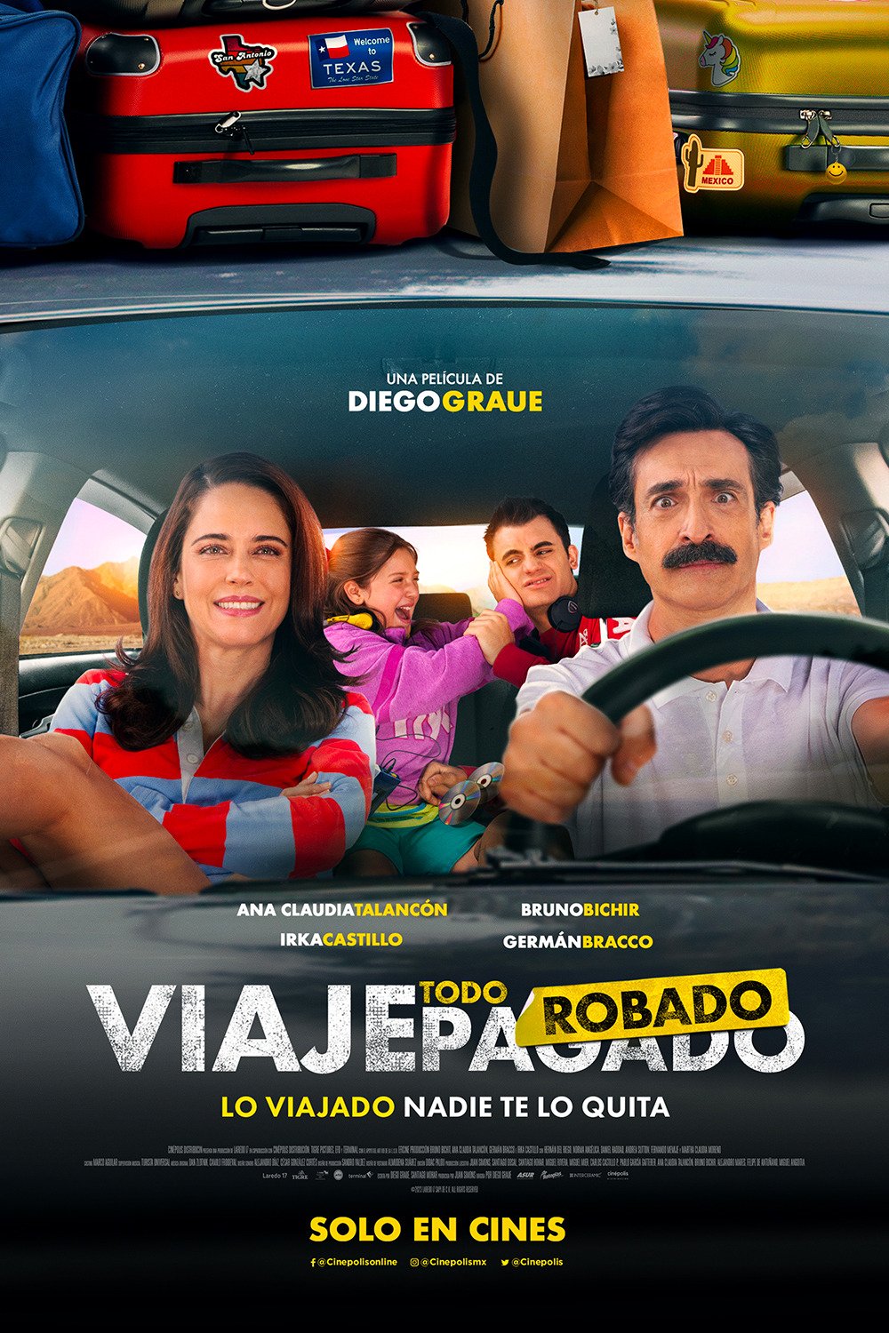 L'affiche du film Viaje Todo Robado [2023]