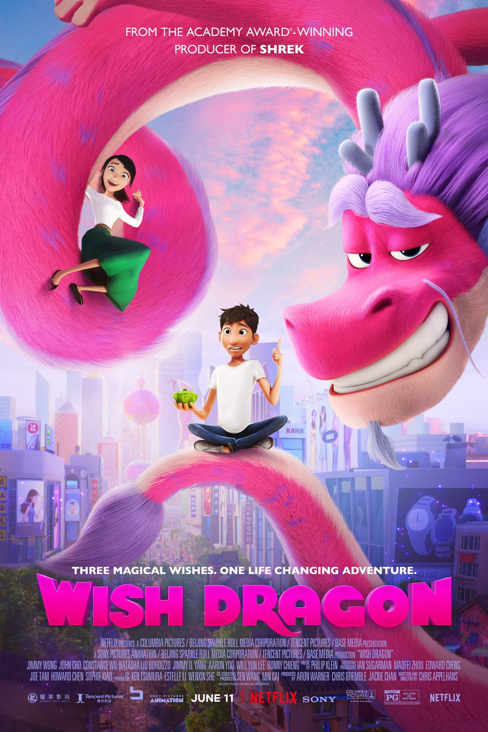 L'affiche du film Wish Dragon
