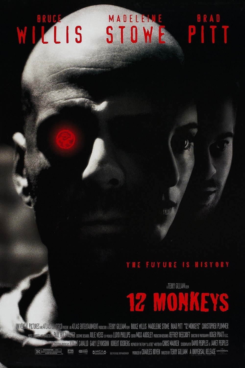 L'affiche du film Douze singes