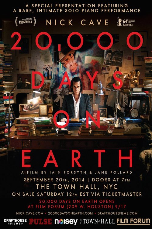 Poster of the movie 20,000 Days on Earth