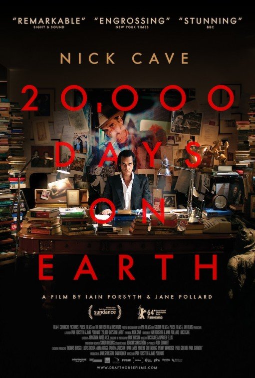 L'affiche du film 20,000 jours sur la Terre