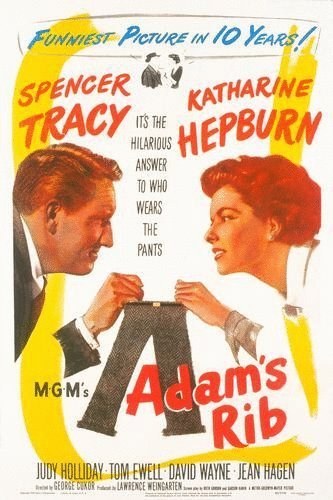L'affiche du film Adam's Rib