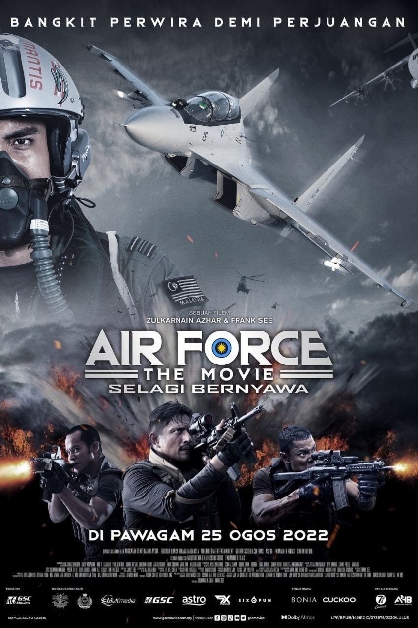 Malay poster of the movie Air Force: The Movie - Selagi Bernyawa