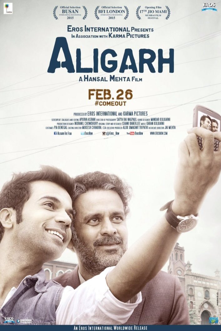 L'affiche du film Aligarh