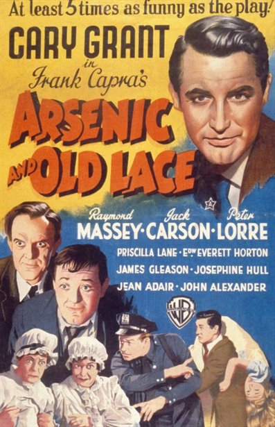 L'affiche du film Arsenic and Old Lace