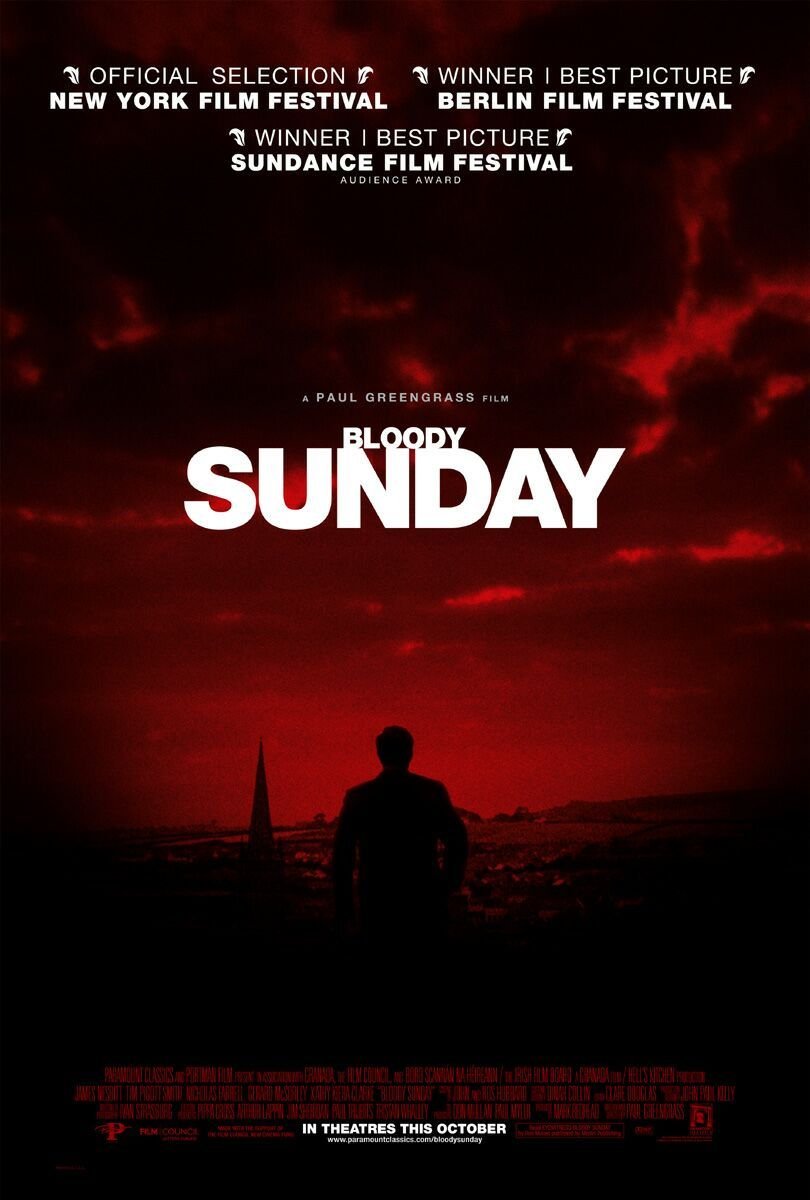 L'affiche du film Bloody Sunday